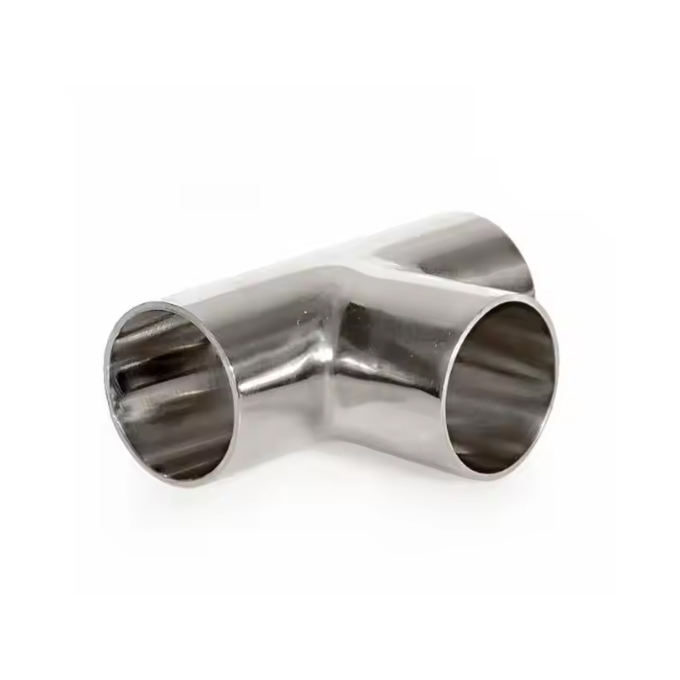 Polished 3 Way Tri Clamp Y Type Tee 304 316 316l Sanitary Weld Tube Equal Reducer Stainless Steel Pipe Fittings Tee