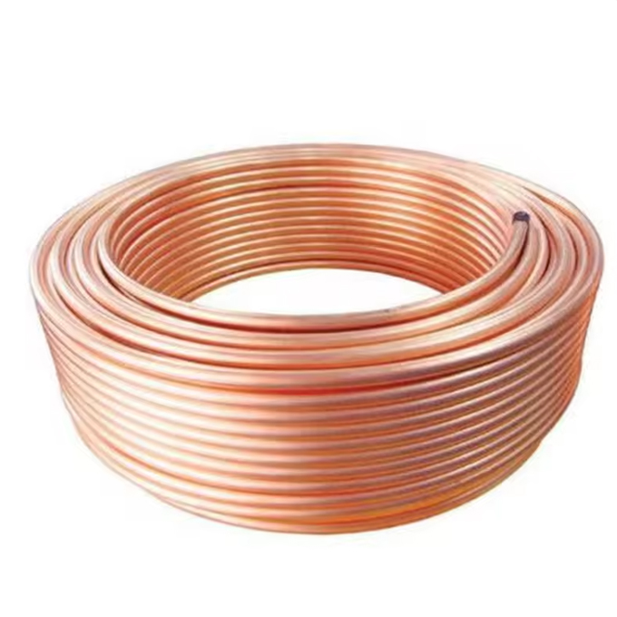 ASTM B280 1050 1060 1100 2024 3003 AC Copper Pipe Coil for Air Conditioner Refrigerator