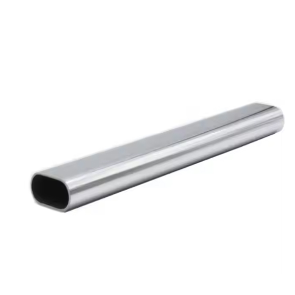 SS 210 304 316 409 430 Cold Rolled Seamless Polish Stainless Steel Flat Sided Oval Pipe Tubing Tube for Balustrade